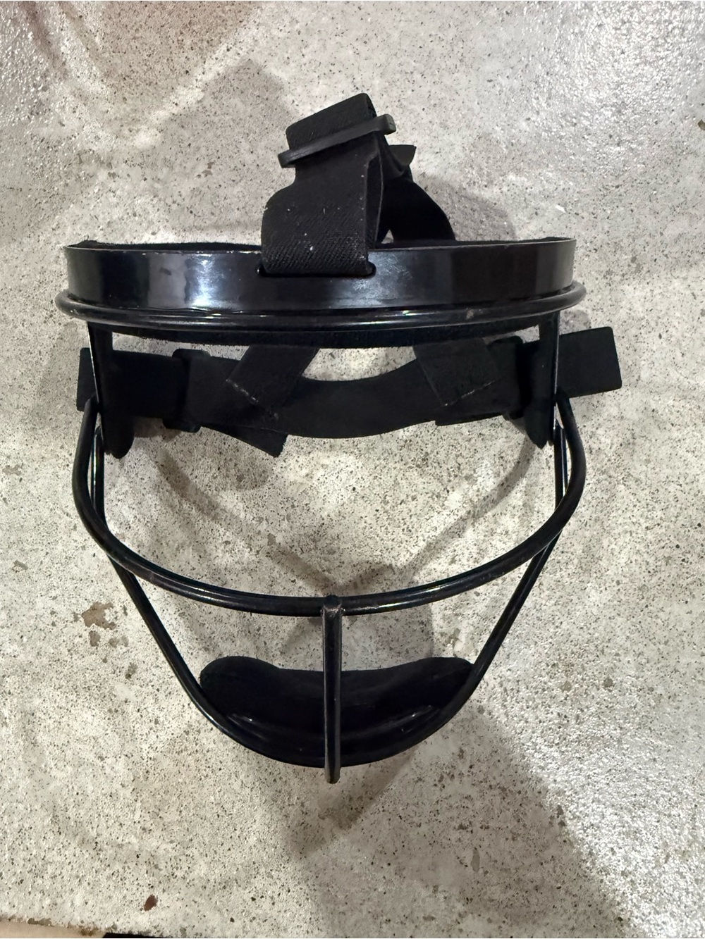 Source Unknown Black Protective Faceguard and Headstrap for Kids